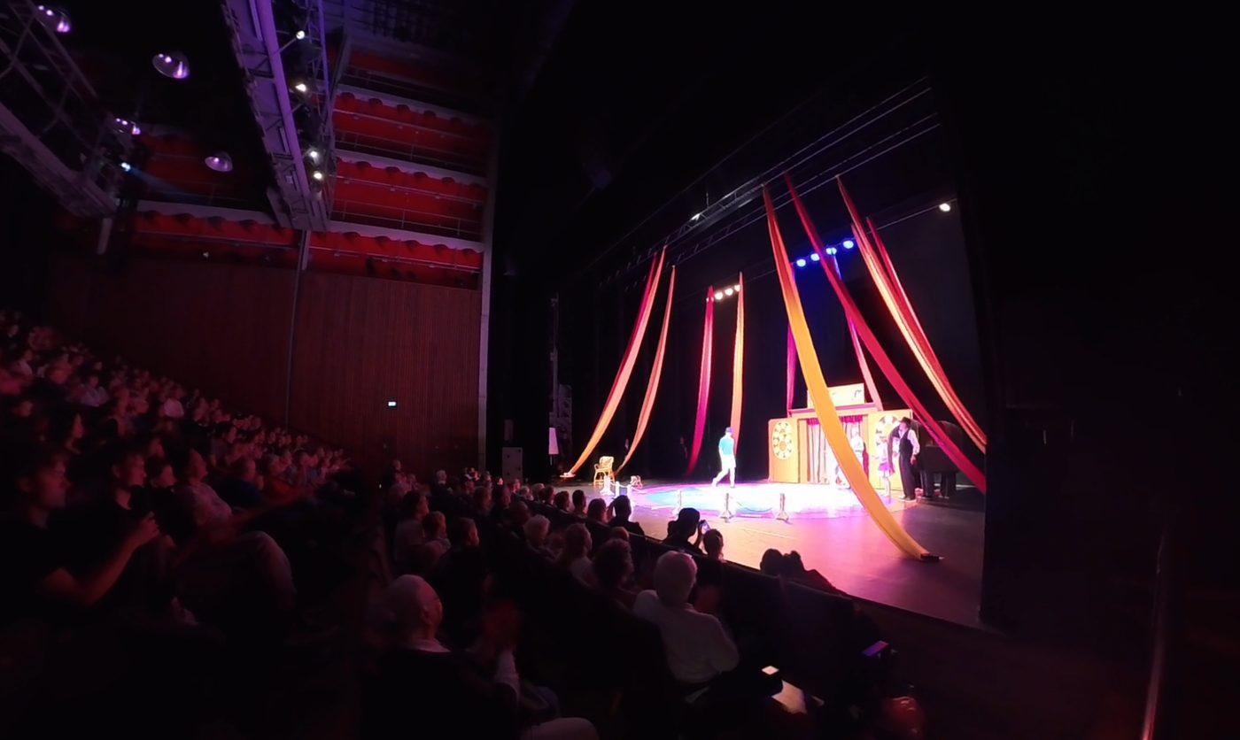 Multicam registratie voor een theatervoorstelling